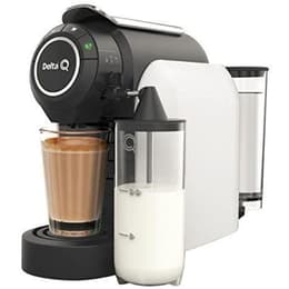 Cafeteras express combinadas Compatible con Nespresso Delta Q Milk Qool Evolution 1L - Blanco