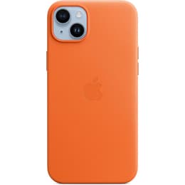 Funda de piel Apple iPhone 14 Plus - Magsafe - Piel Naranja