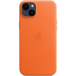 Funda de piel Apple iPhone 14 Plus - Magsafe - Piel Naranja