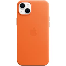 Funda de piel Apple iPhone 14 Plus - Magsafe - Piel Naranja