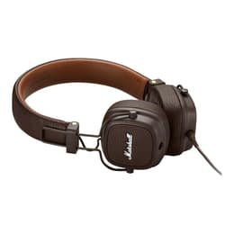 Cascos con cable micrófono Marshall Major III - Marrón