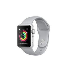 Apple Watch (Series 3) 42 mm - Aluminio Plata - Deportiva Gris