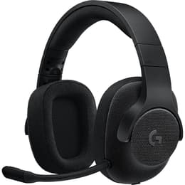 Cascos gaming con cable micrófono Logitech G433 - Negro