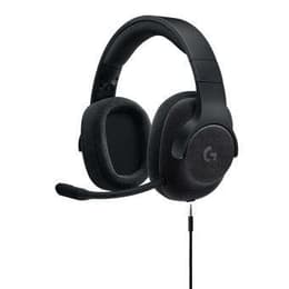 Cascos gaming con cable micrófono Logitech G433 - Negro