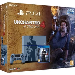 PlayStation 4 1000GB - Gris - Edición limitada Uncharted 4 + Uncharted 4