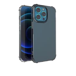 Funda iPhone 13 Pro - Silicona - Negro/Transparente