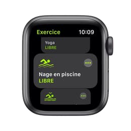 Apple Watch (Series 4) 2018 GPS 40 mm - Aluminio Negro - Negro