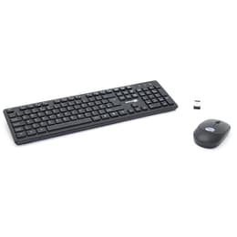 Simpletek Teclado QWERTY Nórdico Wireless MK-03B
