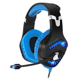 Cascos gaming con cable micrófono Spirit Of Gamer Elite-H40 - Negro/Azul