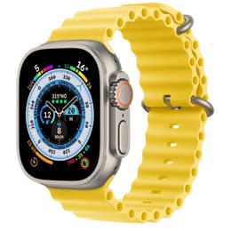 Apple Watch (Ultra) 2022 GPS + Cellular 49 mm - Titanio Gris - Correa Ocean Amarillo