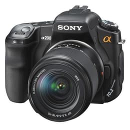 Réflex Alpha DSLR-A200 - Negro + Sony Sony 18-70mm f/3.5-5.6 AF DT f/3.5-5.6
