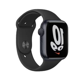 Apple Watch (Series 7) 2021 GPS + Cellular 45 mm - Aluminio Negro - Correa deportiva Negro