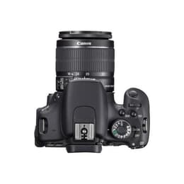Réflex Canon EOS 600D - Negro + Objetivos Canon EF-S 18-55mm f/3.5-5.6 IS II