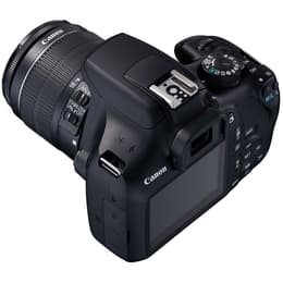 Réflex EOS 1300D - Negro + Canon CANON EF-S MACRO 0.25/0.8ft f/0.25-0.8ft