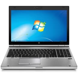 HP EliteBook 8560W 15" Core i7 2 GHz - SSD 256 GB - 8GB - teclado francés