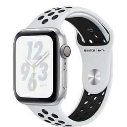 Apple Watch (Series 4) 2018 GPS + Cellular 40 mm - Aluminio Plata - Correa Nike Sport Blanco
