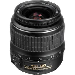 Réflex D60 - Negro + Nikon Nikon AF-S DX Nikkor 18-55 mm f/3.5-5.6G ED II f/3.5-5.6G