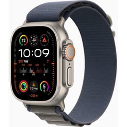Apple Watch (Ultra) 2023 GPS + Cellular 49 mm - Titanio Gris - Correa Loop Alpine Azul