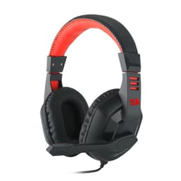 Cascos gaming con cable micrófono Redragon Ares H120 - Negro/Rojo