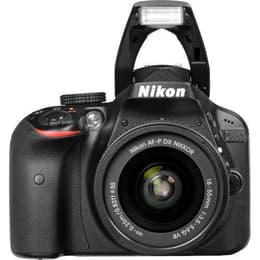 Réflex Nikon D3300 - Negro + Objetivo AF-P DX 18-55MM F/3.5-5.6G