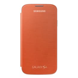 Funda Galaxy S4 - Piel - Naranja