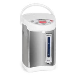 Oneconcept Thermo Pot Blanco/Plata 5L - Hervidor de agua eléctrico
