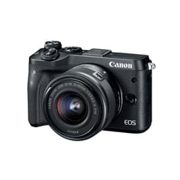 EOS M6 - Negro + Canon EF-M 15-45mm f/3.5-6.3 IS STM f/3.5-6.3