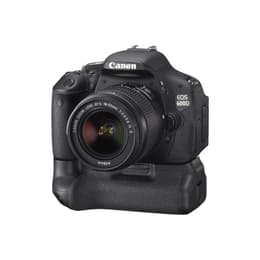 Réflex EOS 600D - Negro + Canon Zoom Lens EF-S 18-55mm f/3.5-5.6 IS II f/3.5-5.6