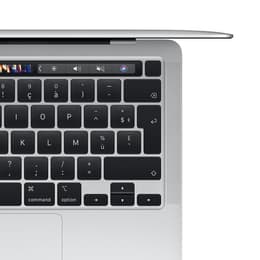 MacBook Pro 13" (2020) - M1 de Apple con CPU de 8 núcleos y GPU de 8 núcleos - 8GB RAM - SSD 256GB - QWERTY - Inglés