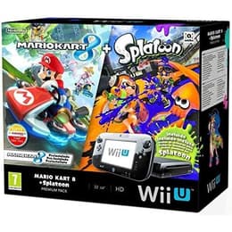 Wii U Premium 32GB - Negro + Mario Kart 8 + Splatoon