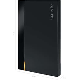 Aisens ASE-2524B Unidad de disco duro externa - HDD 500 GB USB 3.0
