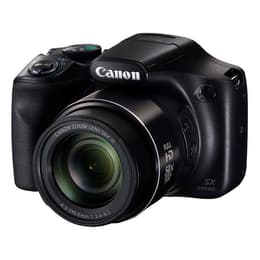 Cámara Bridge PowerShot SX540 HS - Negro + Canon Canon Zoom Lens 50X IS 24–1200mm f/3.4–6.5 f/3.4–6.5