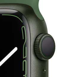 Apple Watch (Series 7) 2021 GPS 41 mm - Aluminio Verde - Correa deportiva Verde