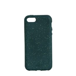 Funda iPhone SE/5/5S - Material natural - Verde
