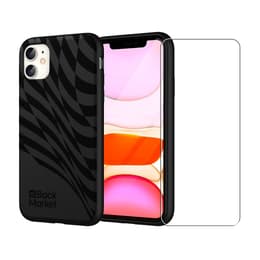 Back Market Funda iPhone 11 y pantalla protectora - 100% biodegradable - Ola negra