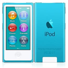 Reproductor de MP3 Y MP4 16GB iPod Nano 7 - Azul