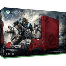 Xbox One S 2000GB - Rojo - Edición limitada Gears of War 4 + Gears of War 4