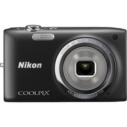 Cámara compacta - Nikon Coolpix S2700 Negro + Objetivo Nikon Nikkor 26-156mm f/3.5-6.5