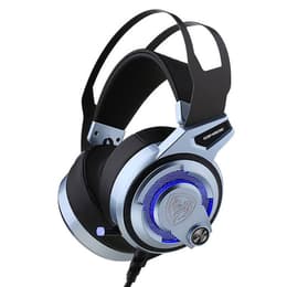 Cascos reducción de ruido gaming con cable micrófono Somic G949DE - Negro/Gris