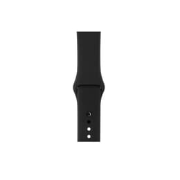 Apple Watch (Series 3) 2017 GPS 42 mm - Aluminio Gris espacial - Deportiva Negro