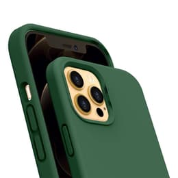 Funda iPhone 12 Pro y 2 protectores de pantalla - Silicona -