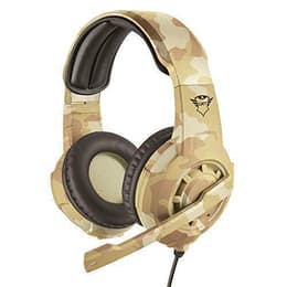 Cascos gaming con cable micrófono Trust GXT 310D - Beige