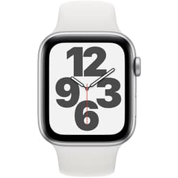 Apple Watch (Series SE) 2020 GPS + Cellular 44 mm - Aluminio Plata - Correa deportiva Blanco