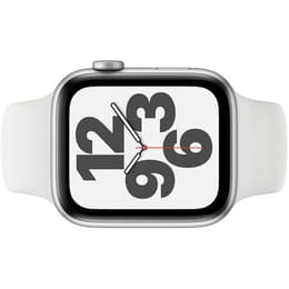 Apple Watch Series SE 1 (2020) GPS + Cellular 44 mm - Aluminio Plata - Correa deportiva Blanco