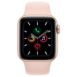 Apple Watch (Series 5) 2019 GPS + Cellular 40 mm - Aluminio Oro - Correa deportiva Rosa