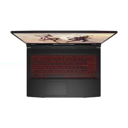 MSI Katana GF66 11UE-495XDE 15" Core i7 2.3 GHz - SSD 512 GB - 16GB - NVIDIA GeForce RTX 3060 Teclado Alemán