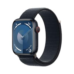 Apple Watch () 2023 GPS + Cellular 45 mm - Aluminio Medianoche - Correa loop deportiva Azul