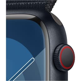 Apple Watch Series 9 (2023) GPS + Cellular 45 mm - Aluminio Medianoche - Correa loop deportiva Azul