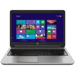 HP ProBook 650 G1 15" Core i3 2.4 GHz - SSD 256 GB - 8GB - teclado francés