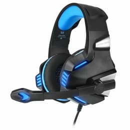 Cascos gaming con cable micrófono Kotion Each G7500 - Negro/Azul